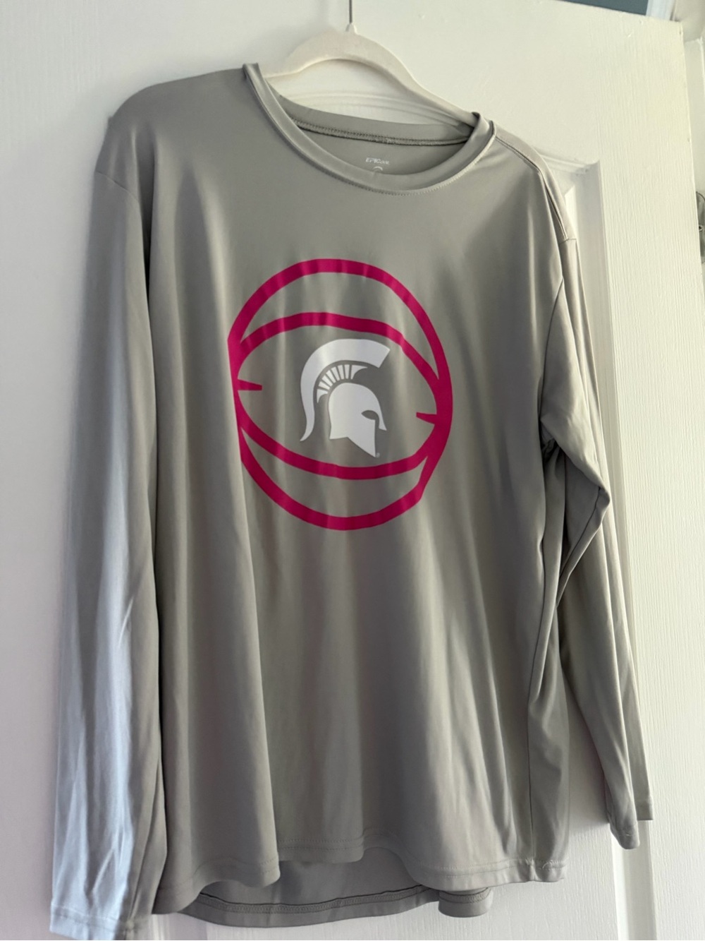 Michigan state dri fit basketball long sleeve